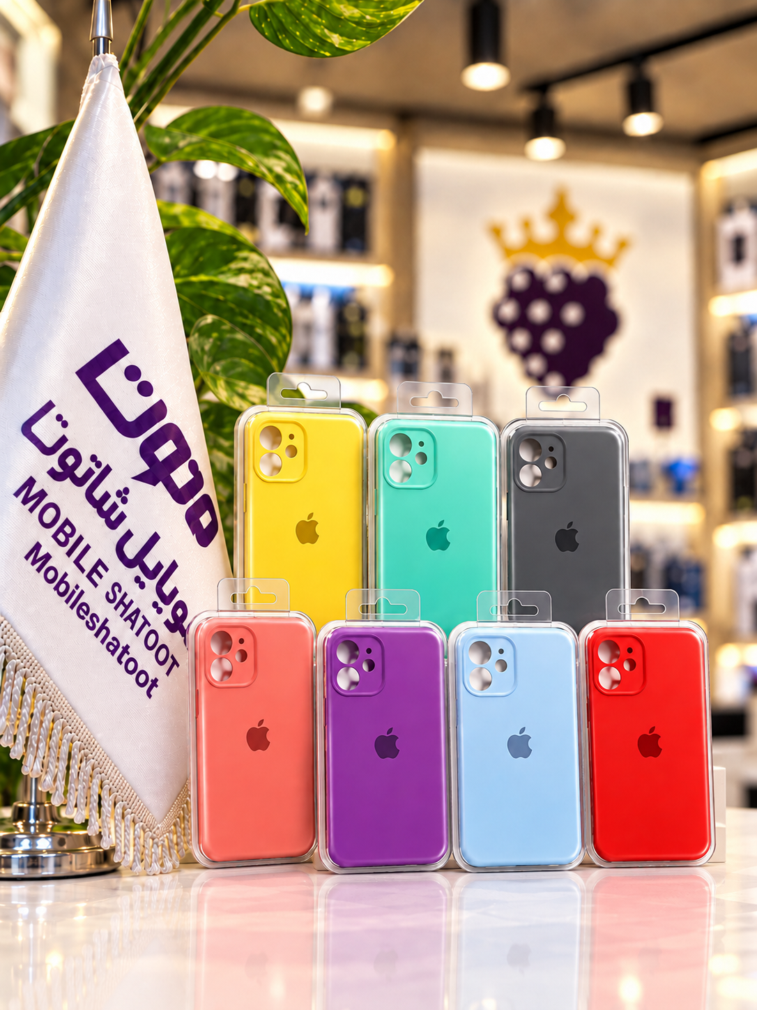 قاب سیلیکونی اورجینال آیفون 12 مینی