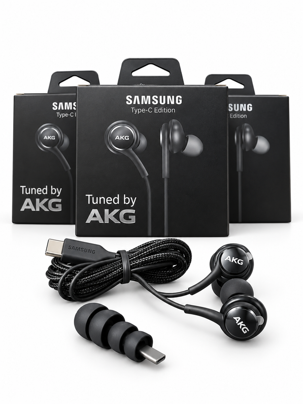 هندزفری سیمی AKG تایپ C (USB-C) با میکروفون